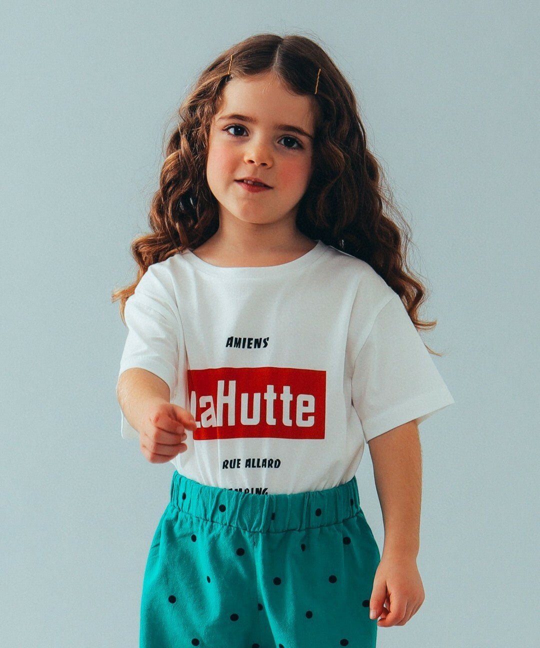 Beams La Hutte Kids Tee -2 Color - HLY & CHOCCICO