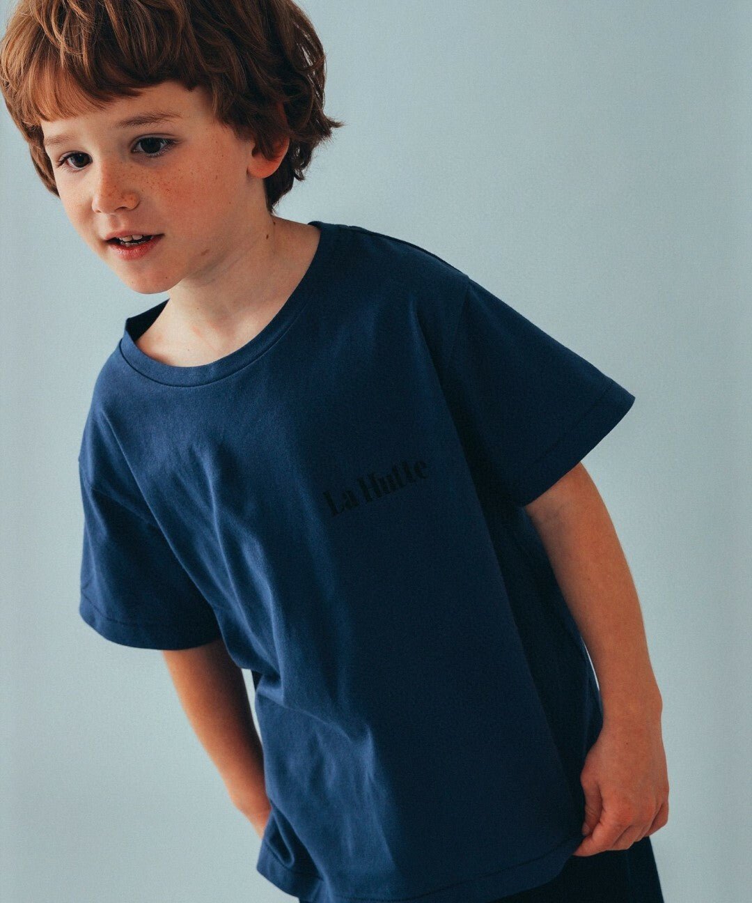 Beams La Hutte Kids Tee -2 Color - HLY & CHOCCICO