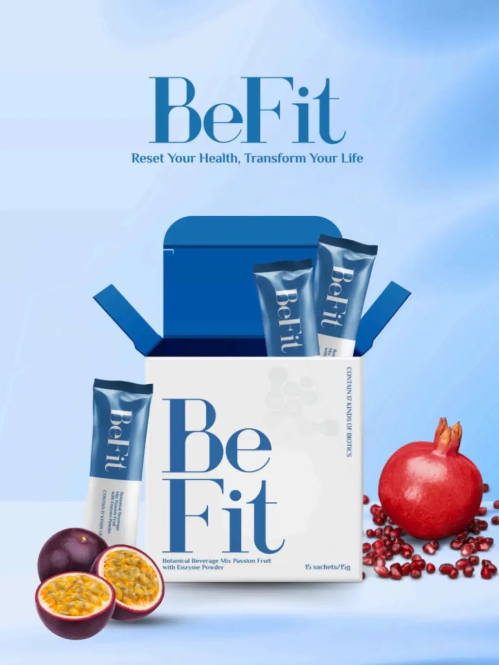 升級版 BeFit 益生菌酵素(1盒15包) HLY & CHOCCICO