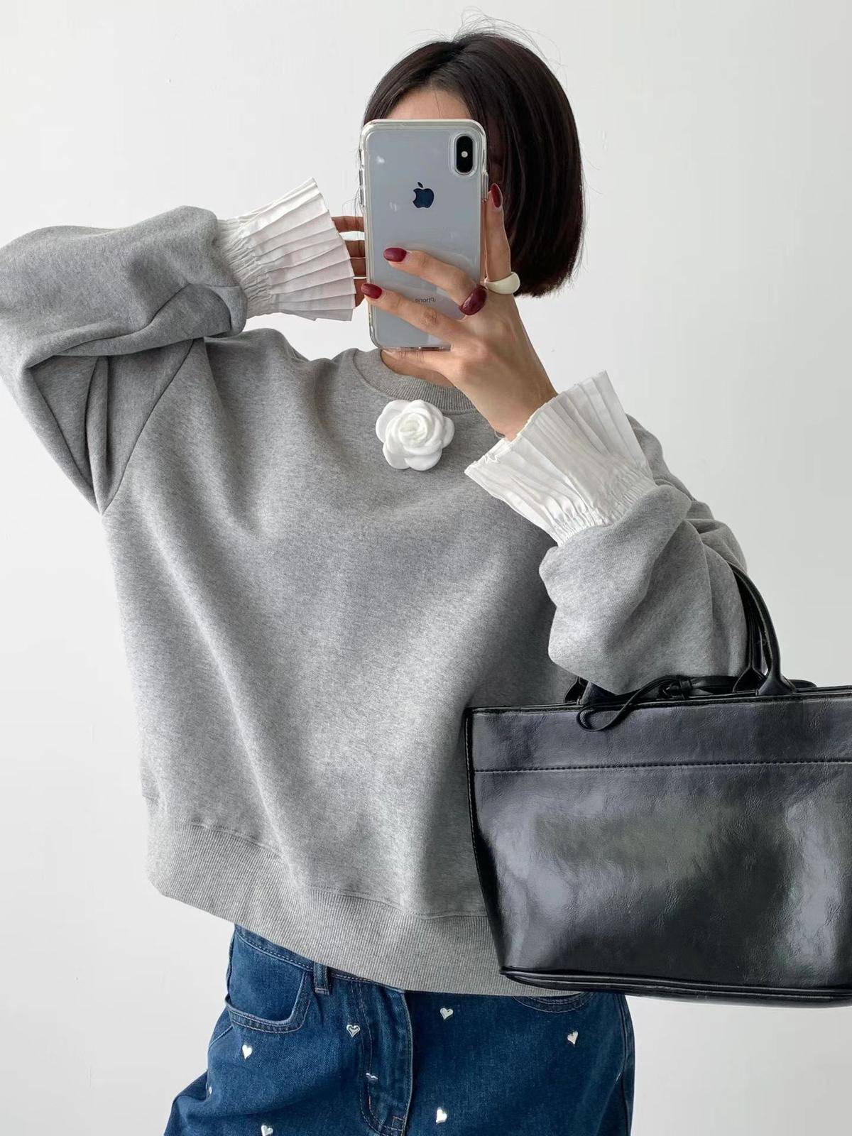 韓國直送Blossom Chic Sweater - HLY & CHOCCICO