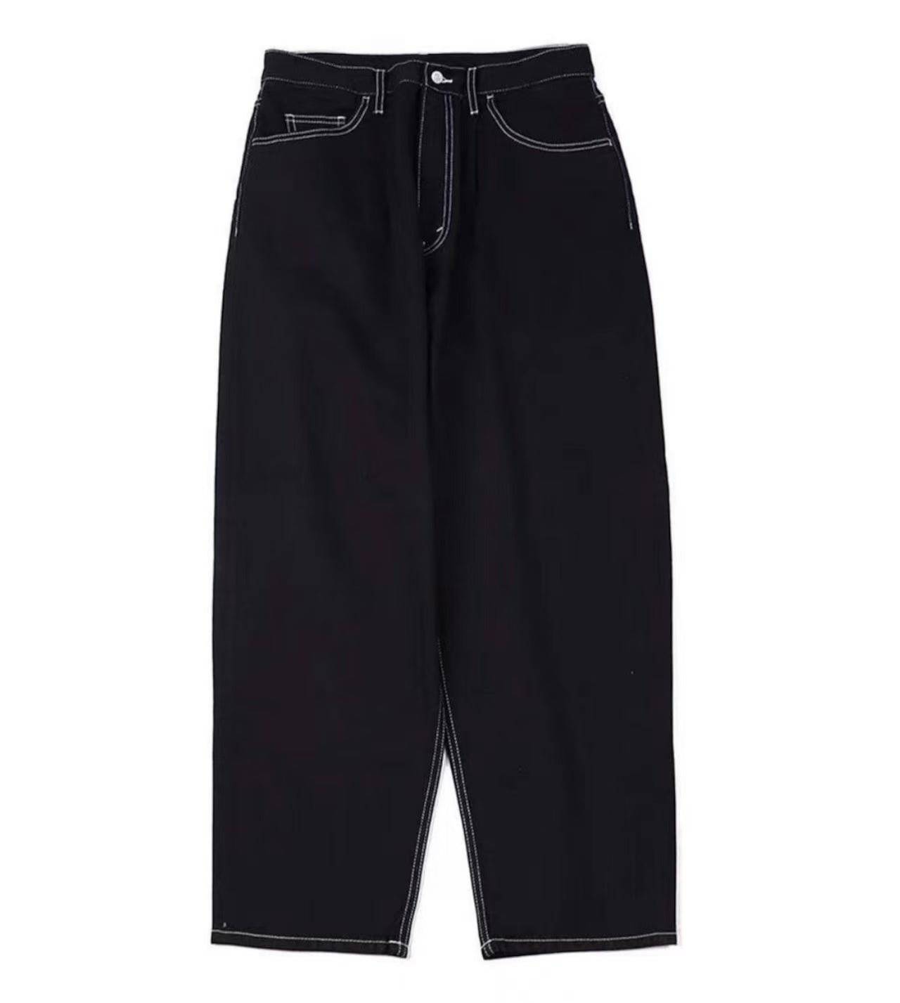 BMS Loose and Simple Three - Dimensional Cut Primary Color Denim - HLY & CHOCCICO