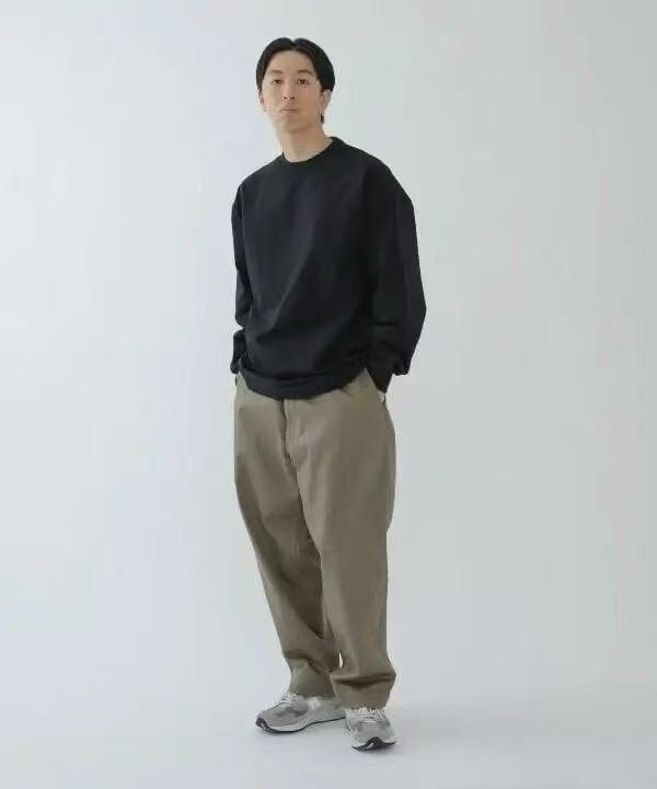 BMS ビームスジャパンSTECH LOOSE L/S TEE - HLY & CHOCCICO