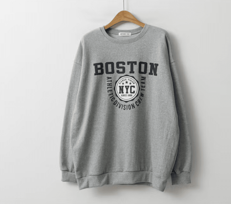 韓國直送Boston Long Sleeve Tee - HLY & CHOCCICO