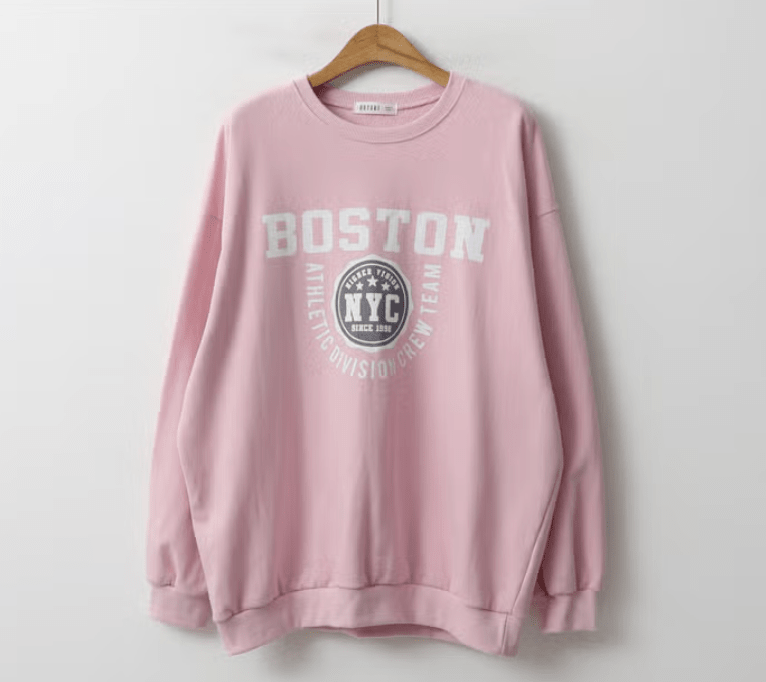 韓國直送Boston Long Sleeve Tee - HLY & CHOCCICO