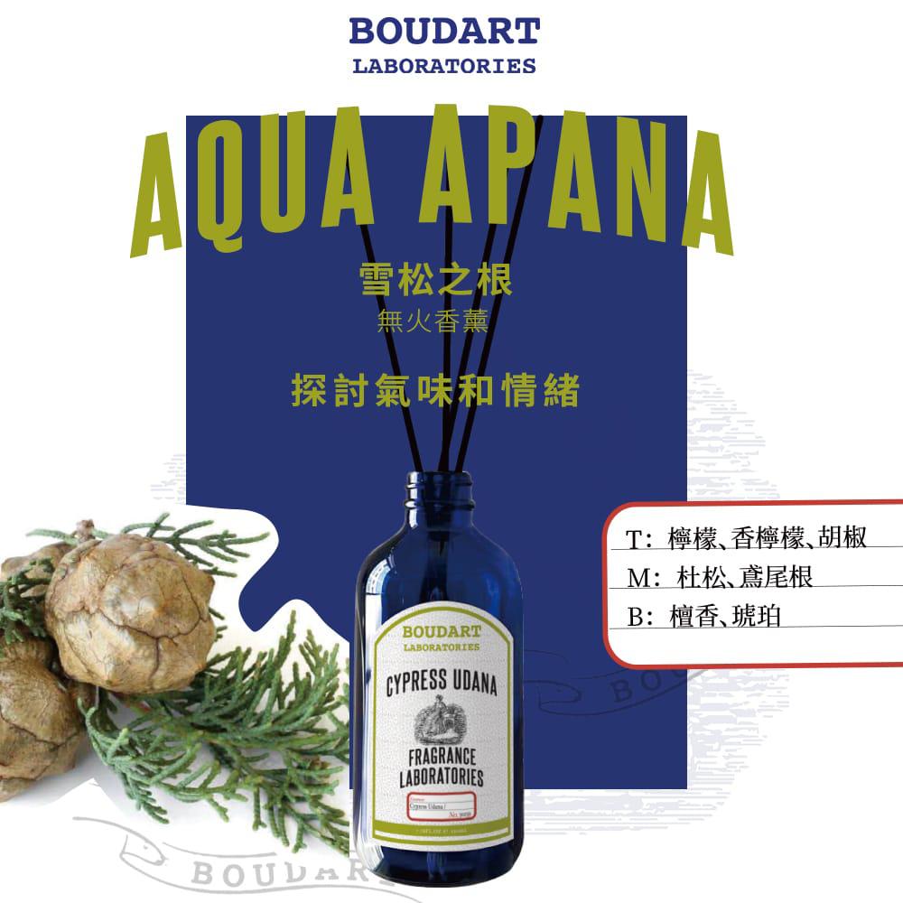 BOUDART LABORATORIES Aqua Apana Reed Diffuser 230ml HLY & CHOCCICO