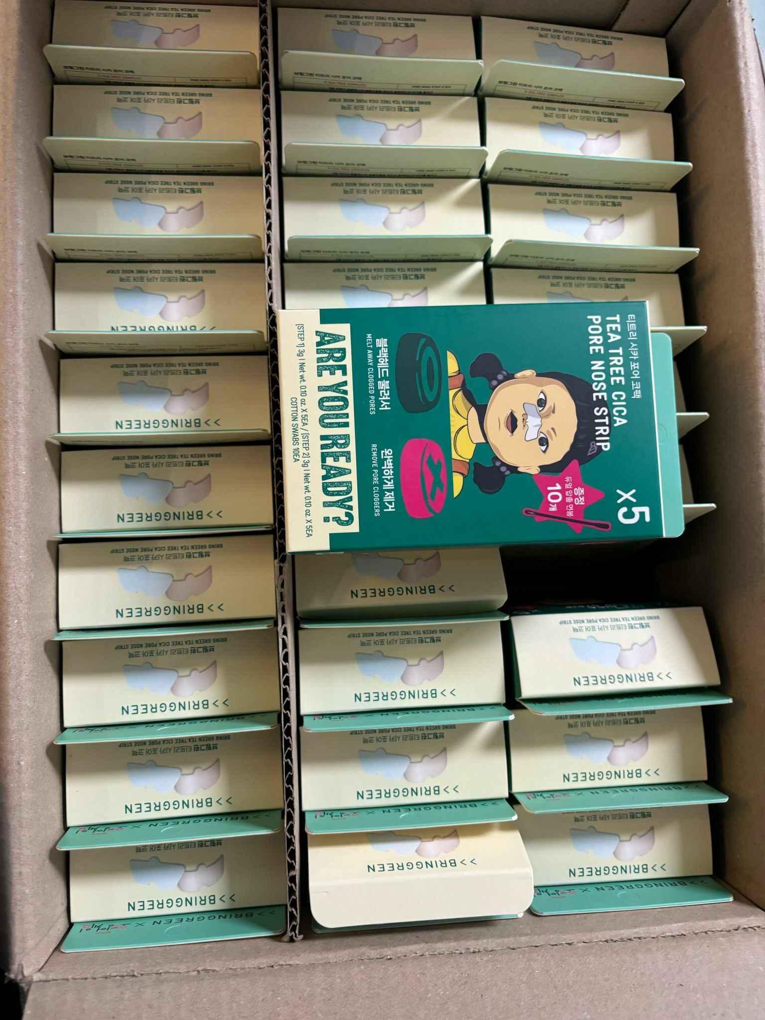 🌿 韓國 Bring Green x 魷魚遊戲茶樹鼻貼 🌿 - HLY & CHOCCICO