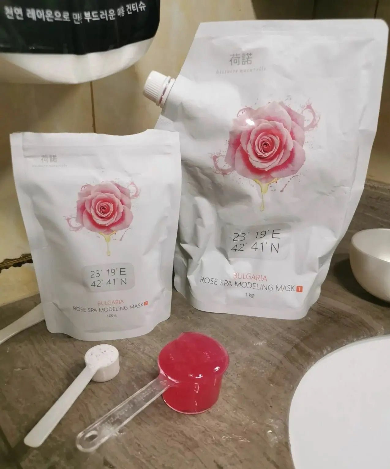 韓國🇰🇷 BULGARIA ROSE SPA MODELING MASK 荷諾玫瑰軟膜💕 - HLY & CHOCCICO