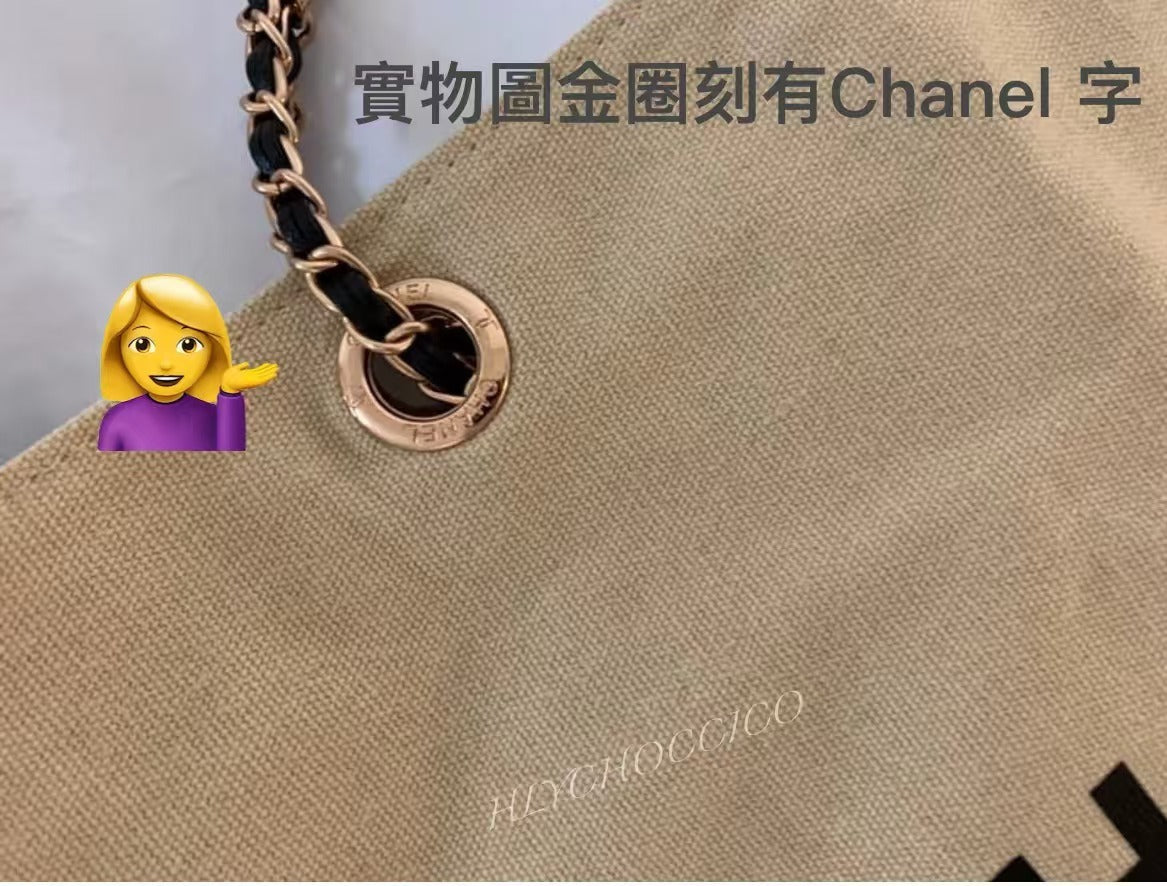 C h a n e l Beauté VIP gifts帆布袋 - HLY & CHOCCICO