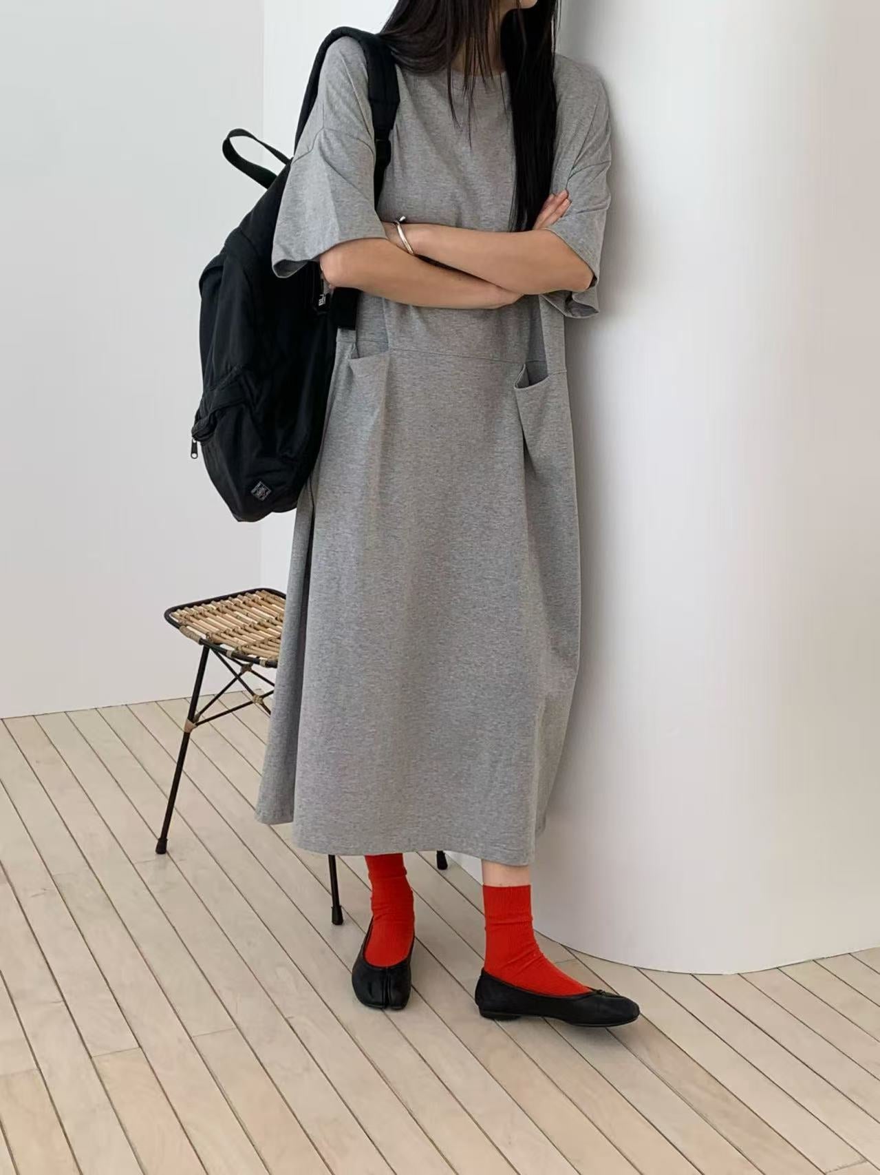 韓國直送Casual Oversized Dress 👗✨ - HLY & CHOCCICO