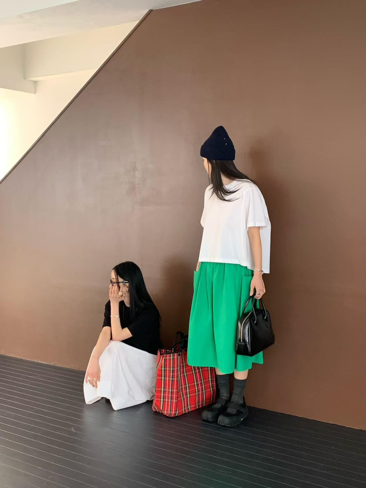韓國直送Casual Pocket Skirt - HLY & CHOCCICO