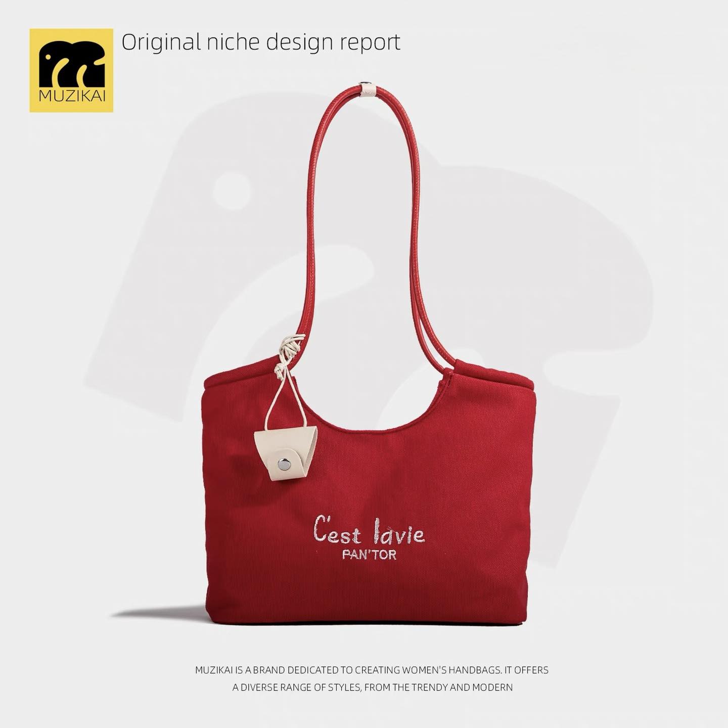 C’est Lavie Tote bag 3色入 HLY & CHOCCICO