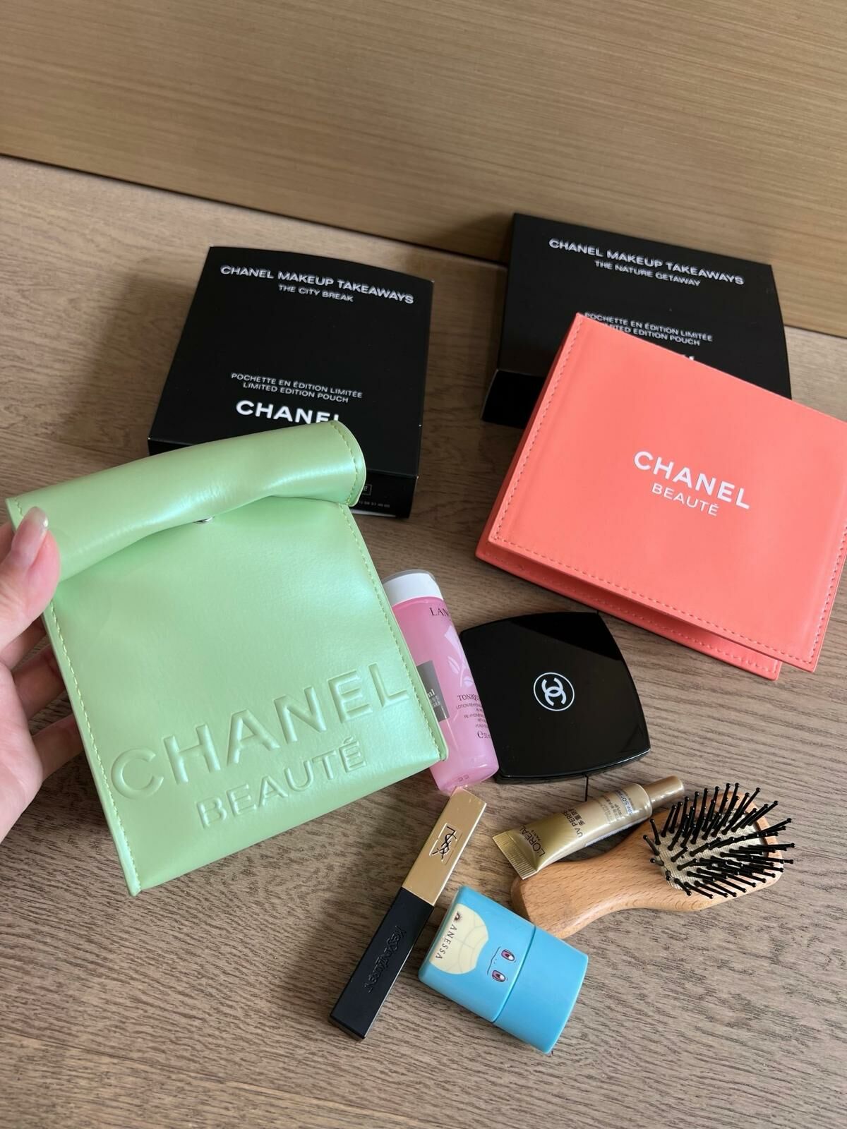 最新鮮滾熱辣🔥 韓國歐洲瘋搶 Chanel Makeup Takeaway bag - HLY & CHOCCICO