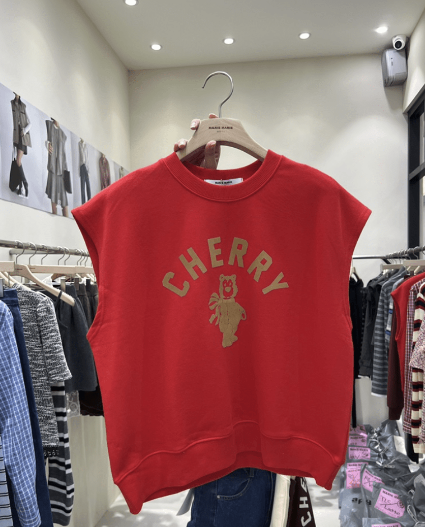 韓國直送Cherry Bear Tee HLY & CHOCCICO