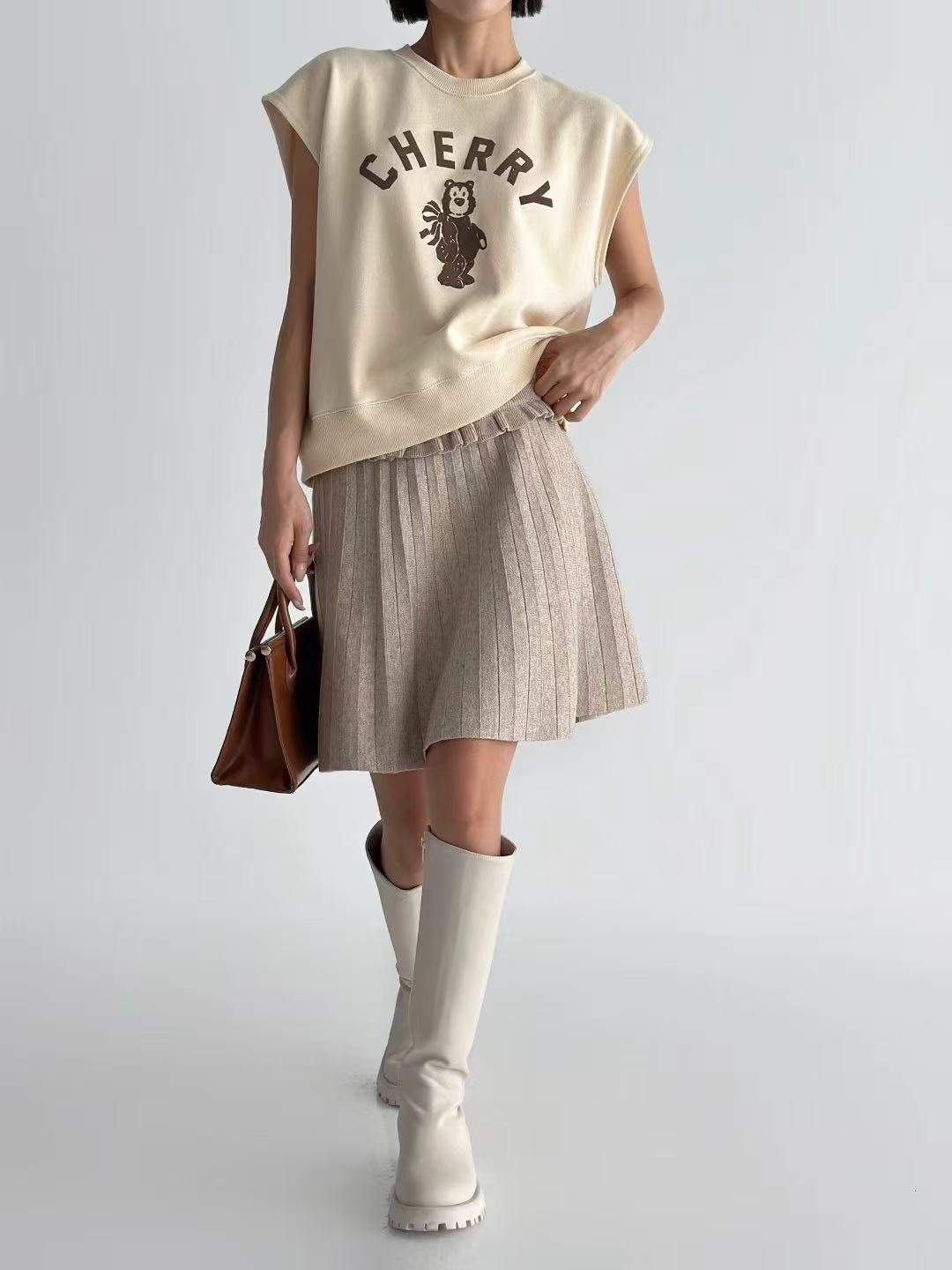 韓國直送Cherry Bear Tee HLY & CHOCCICO