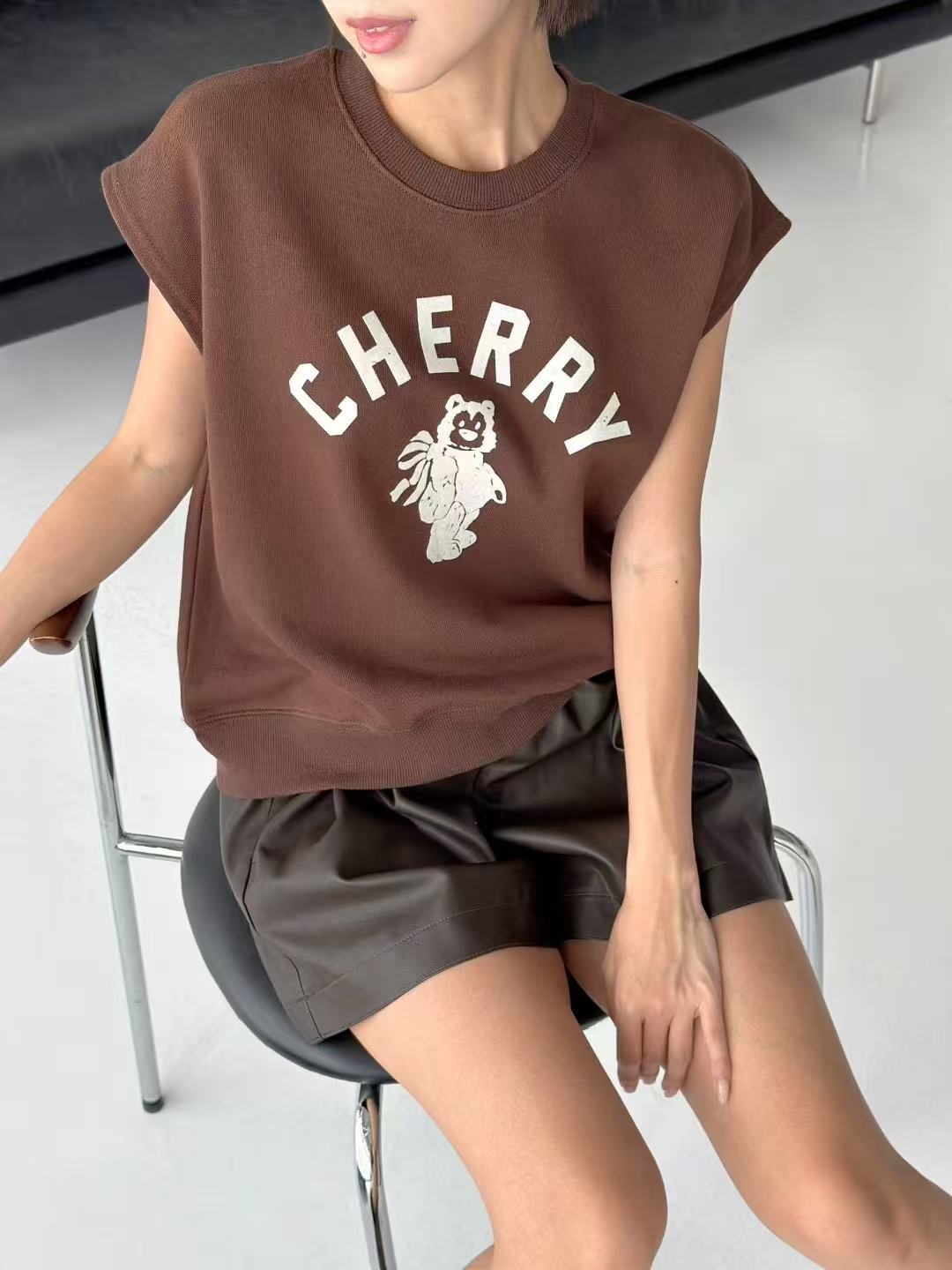 韓國直送Cherry Bear Tee HLY & CHOCCICO