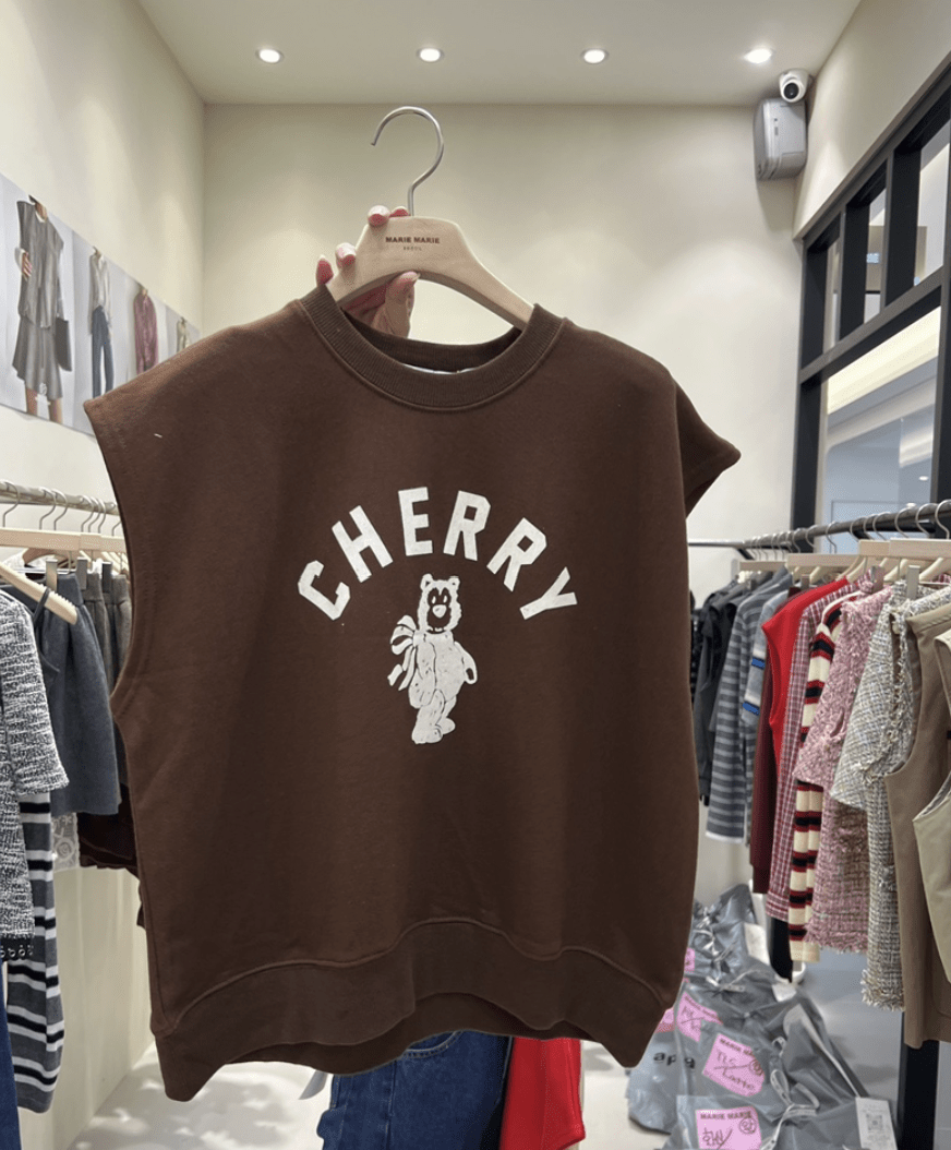 韓國直送Cherry Bear Tee HLY & CHOCCICO