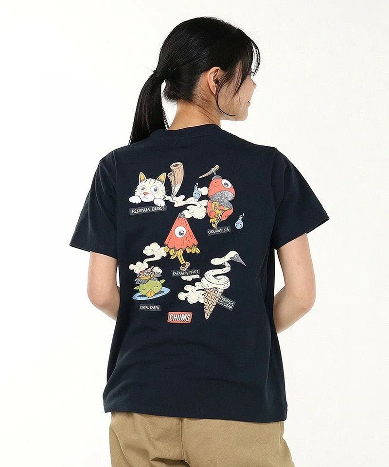 Chums Anti - Bug Food Yokai Pocket Tee - HLY & CHOCCICO