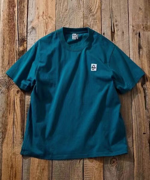 CHUMS arch logo back print crew neck Tee -4 Color - HLY & CHOCCICO