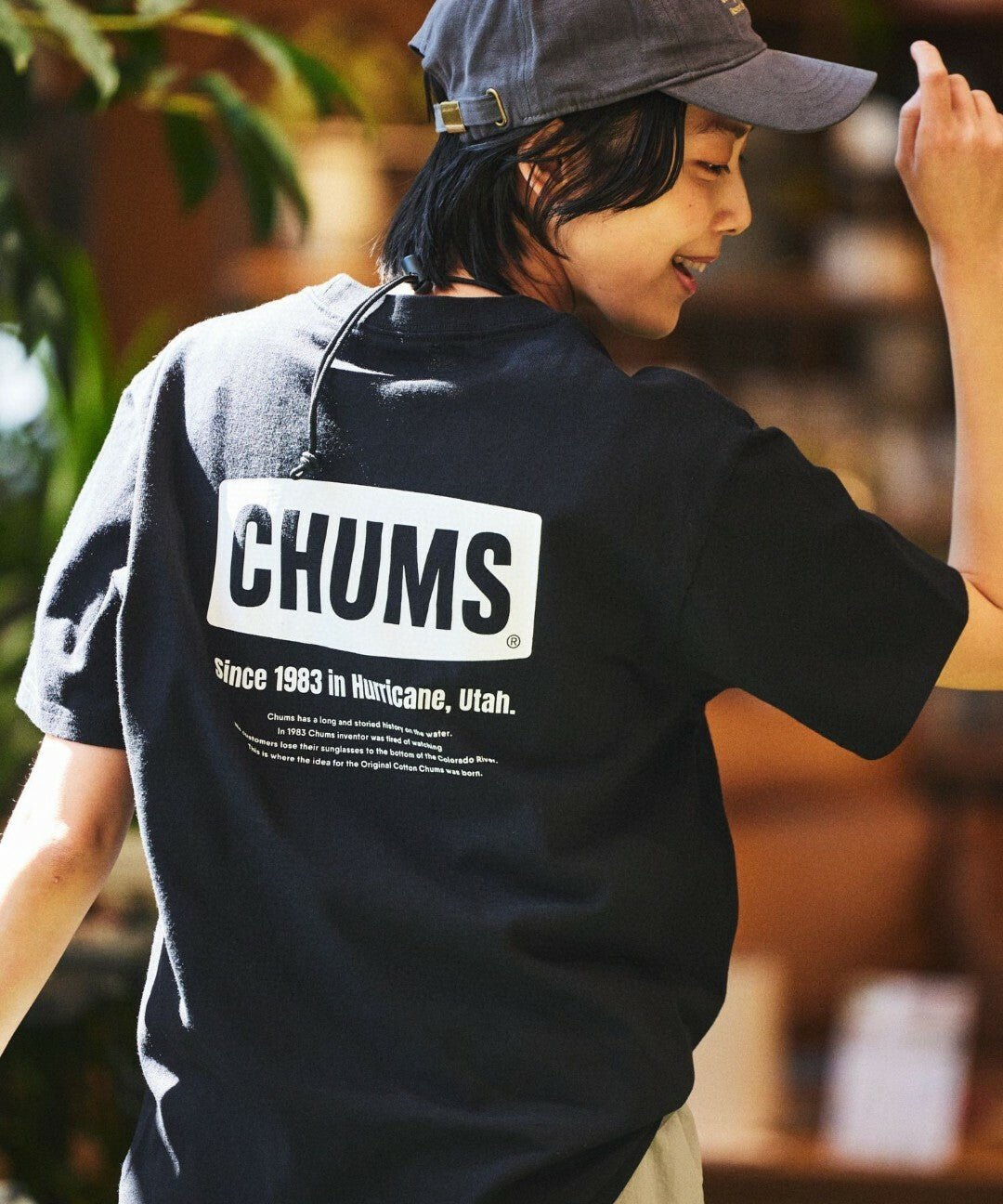 CHUMS 別注 bespoke T-shirt -4 Color - HLY & CHOCCICO