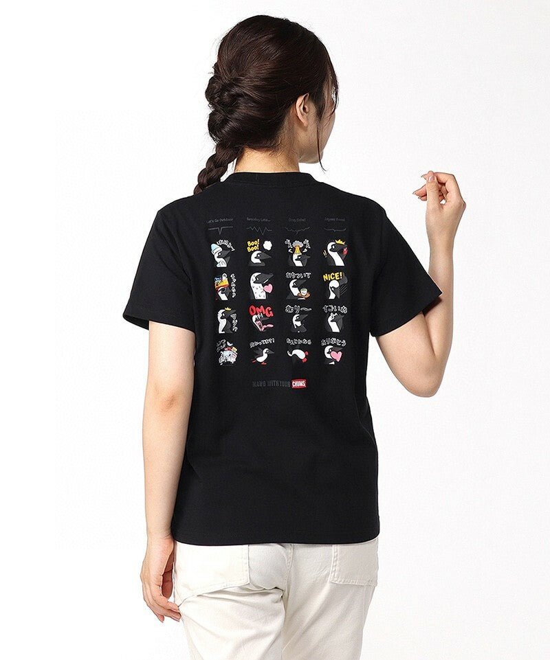Chums Booby Bird Stamp Tee - 5 Color - HLY & CHOCCICO