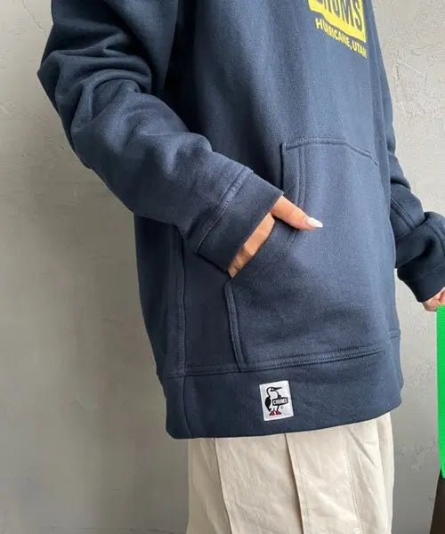 CHUMS BOOBY FACE logo print sweatshirt hoodie 連帽衛衣 - HLY & CHOCCICO