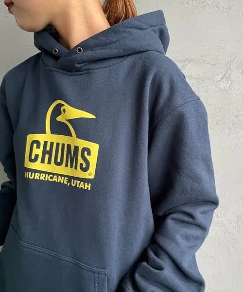 CHUMS BOOBY FACE logo print sweatshirt hoodie 連帽衛衣 - HLY & CHOCCICO