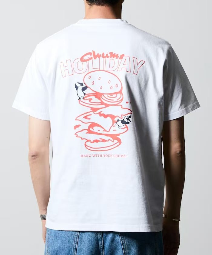 Chums Burger Motif Tee - HLY & CHOCCICO