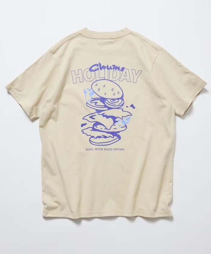 Chums Burger Motif Tee - HLY & CHOCCICO