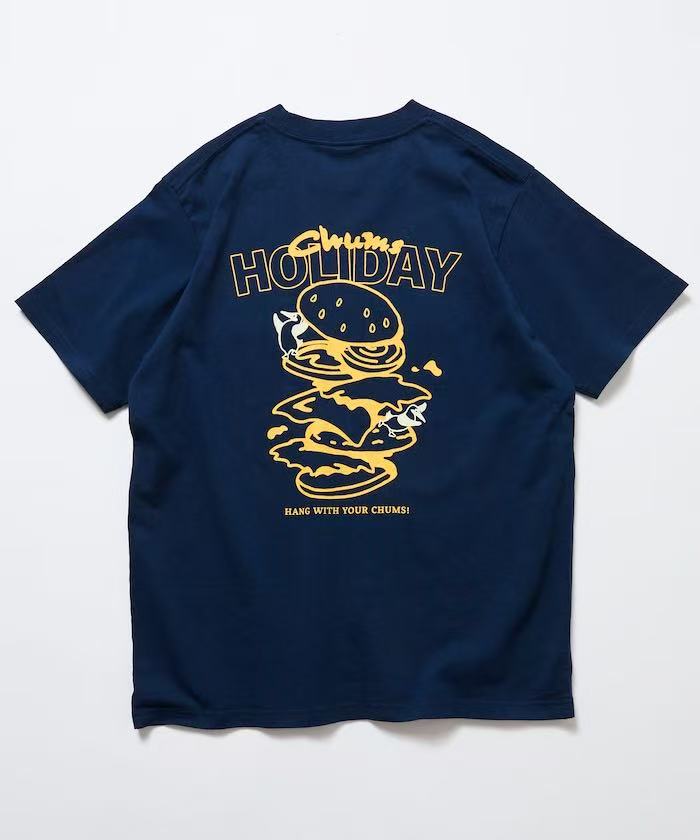 Chums Burger Motif Tee - HLY & CHOCCICO