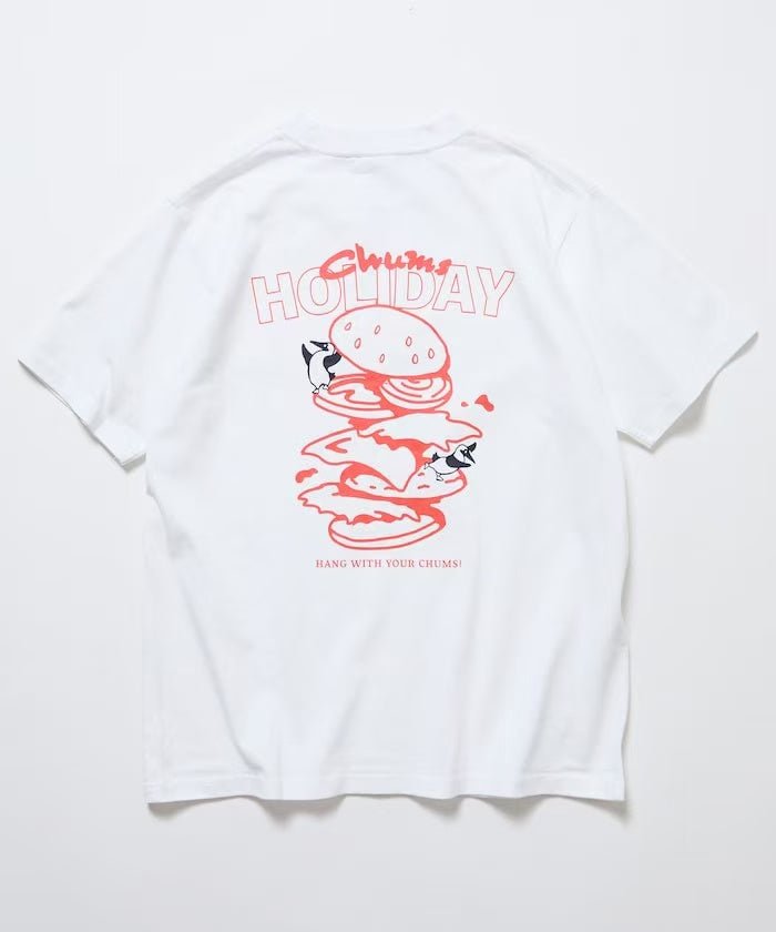 Chums Burger Motif Tee - HLY & CHOCCICO