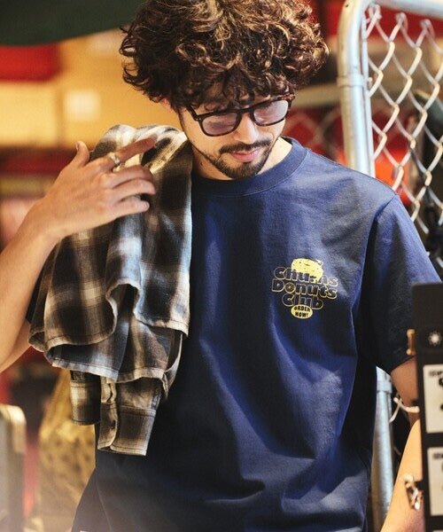 CHUMS 別注 DONUTS CLUB T-shirt -4 Color - HLY & CHOCCICO