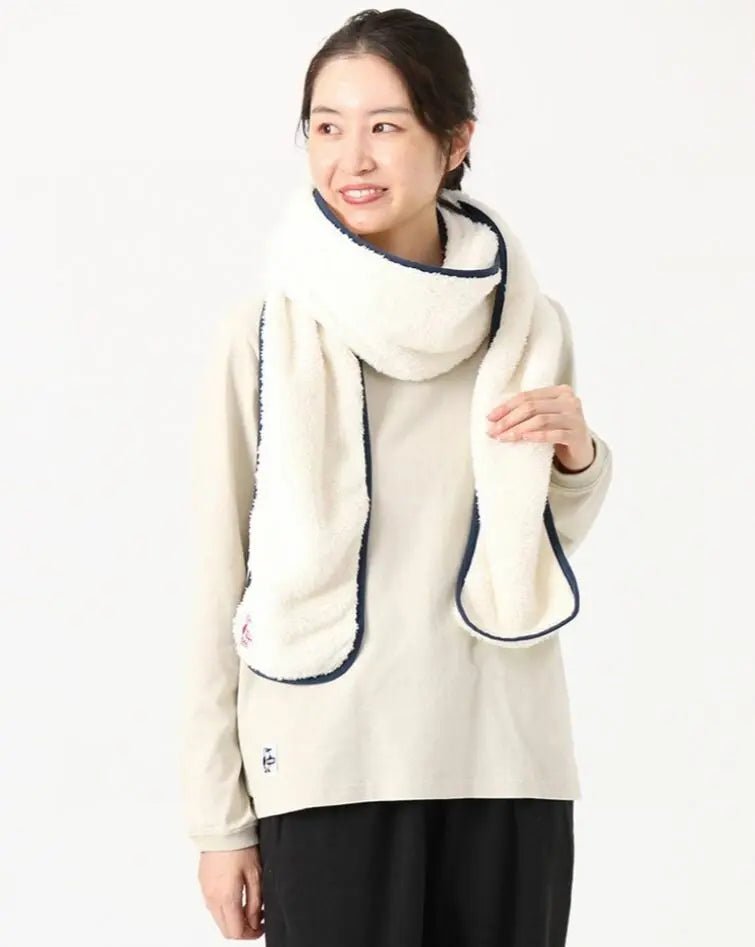 CHUMS Elmo Fleece Muffler Scarf - HLY & CHOCCICO