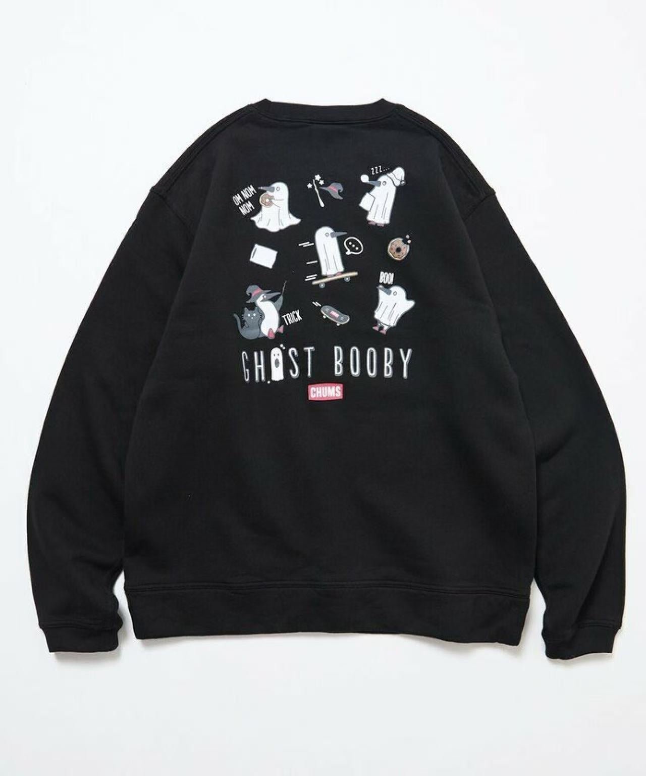 Chums Ghost Motif Sweatshirt - HLY & CHOCCICO