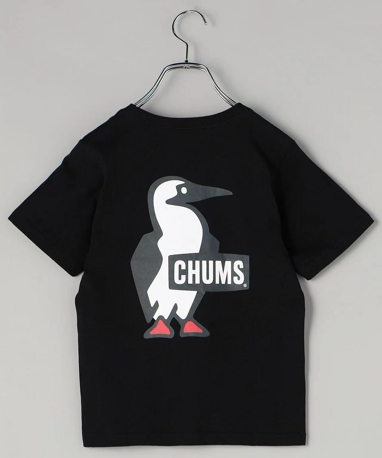 CHUMS KIDS Booby Logo size back print Tee - 4 Color - HLY & CHOCCICO