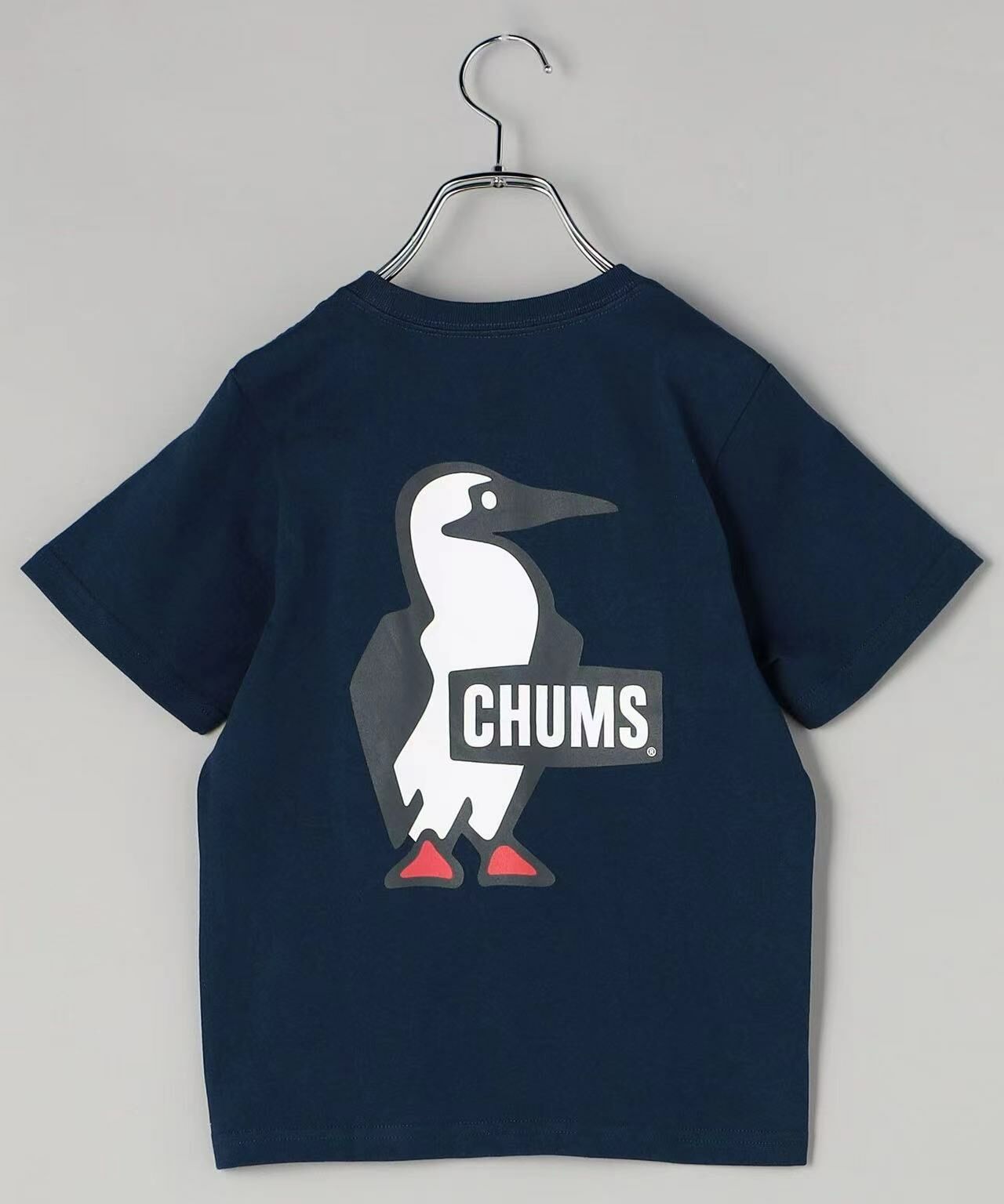 CHUMS KIDS Booby Logo size back print Tee - 4 Color - HLY & CHOCCICO
