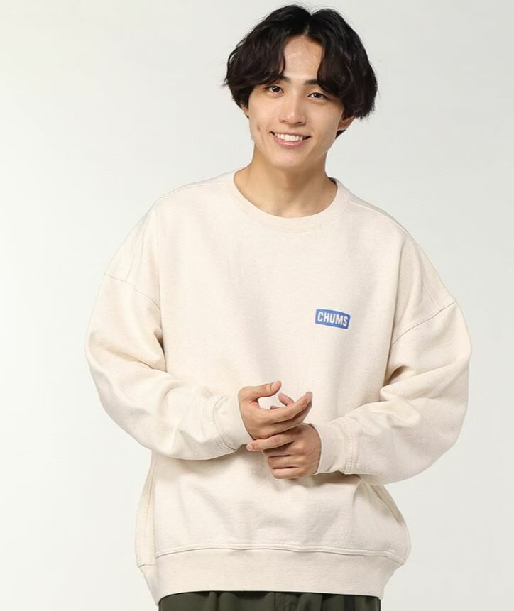 CHUMS Large Jump Rope Crew Hoodie - HLY & CHOCCICO