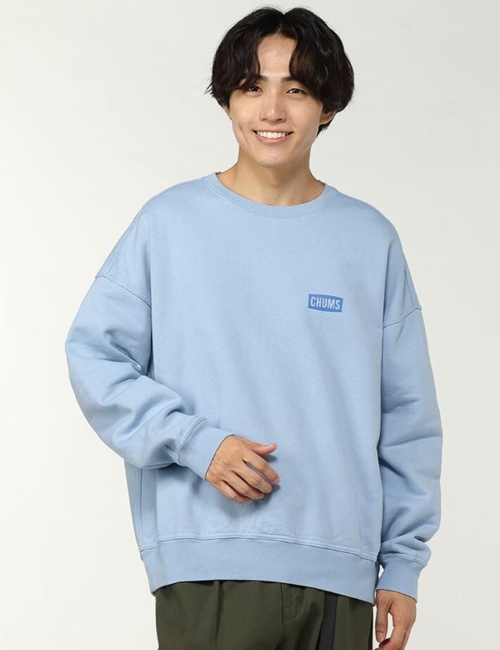 CHUMS Large Jump Rope Crew Hoodie - HLY & CHOCCICO