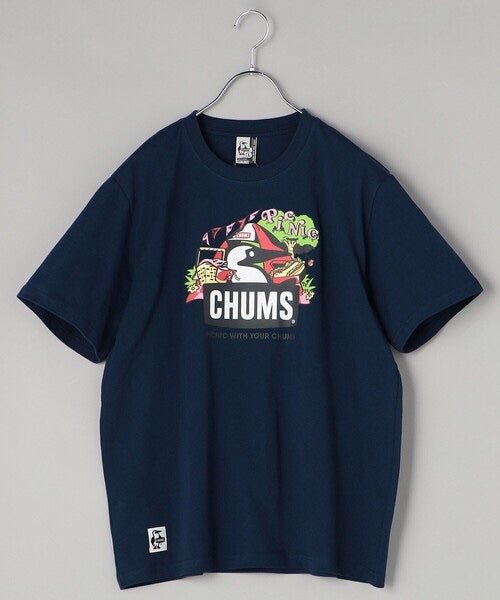 CHUMS Picnic Booby Picnic print crew neck Tee -5 Color - HLY & CHOCCICO