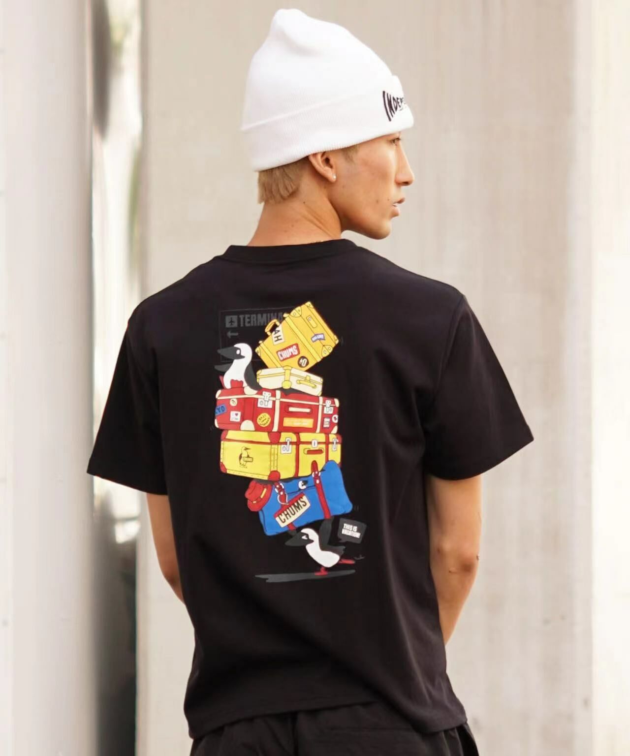 Chums Travel Printed Tee -4 Color - HLY & CHOCCICO