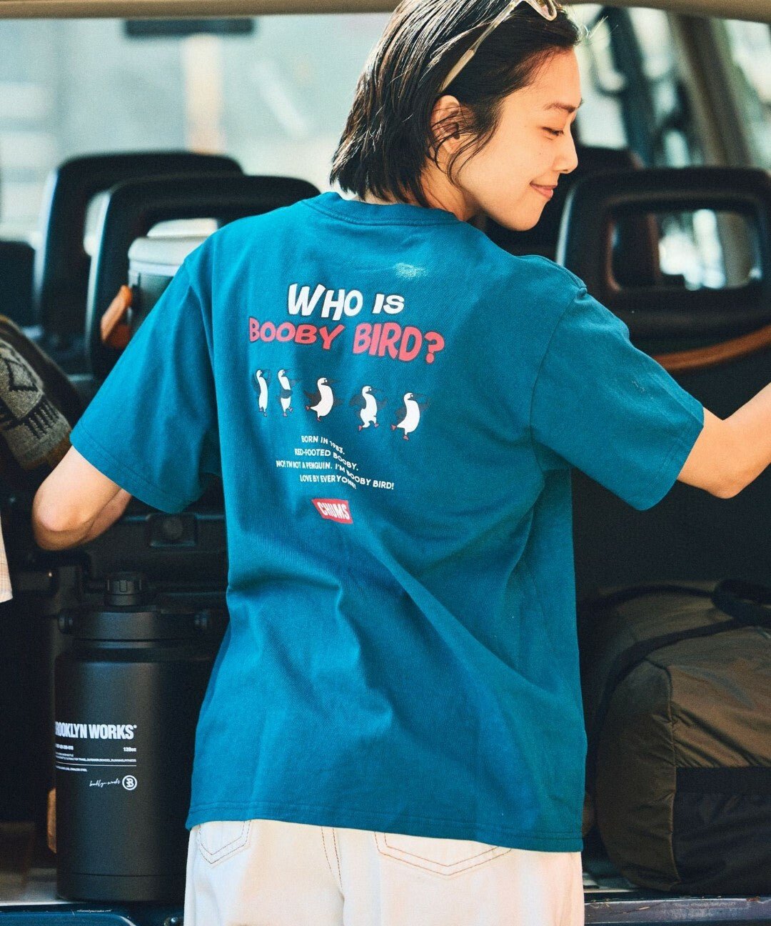 CHUMS 別注 Who is booby bird T-shirt -4 Color - HLY & CHOCCICO