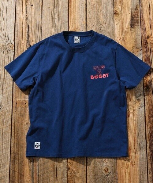 CHUMS 別注 Who is booby T-shirt -4 Color - HLY & CHOCCICO