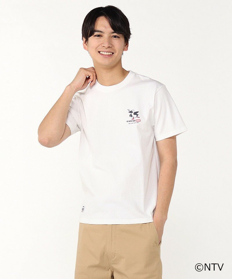 CHUMS x NTV Smile and collaborate! darts trip t-shirt - HLY & CHOCCICO