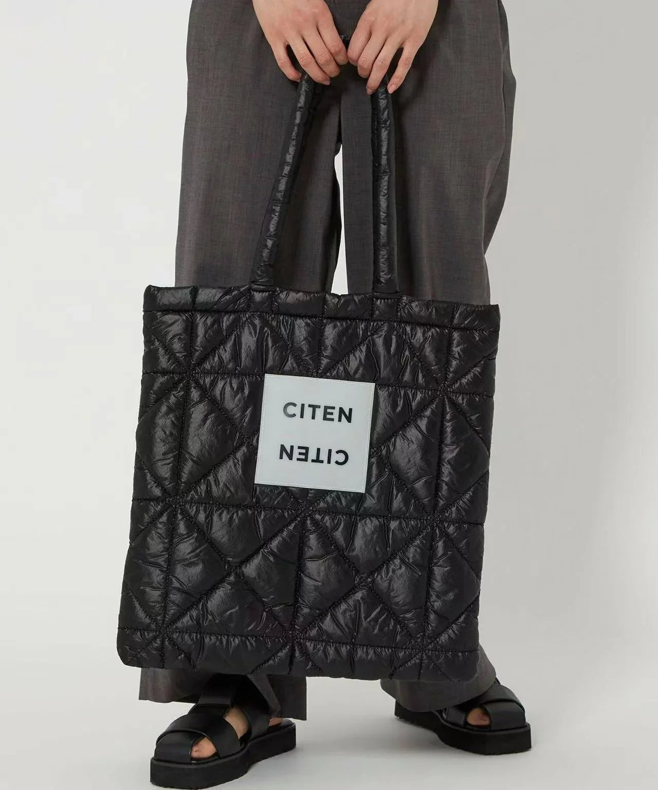 日本直送CITEN Padded Tote Bag - HLY & CHOCCICO