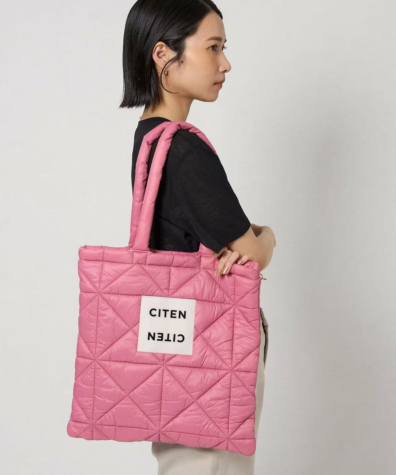 日本直送CITEN Padded Tote Bag - HLY & CHOCCICO