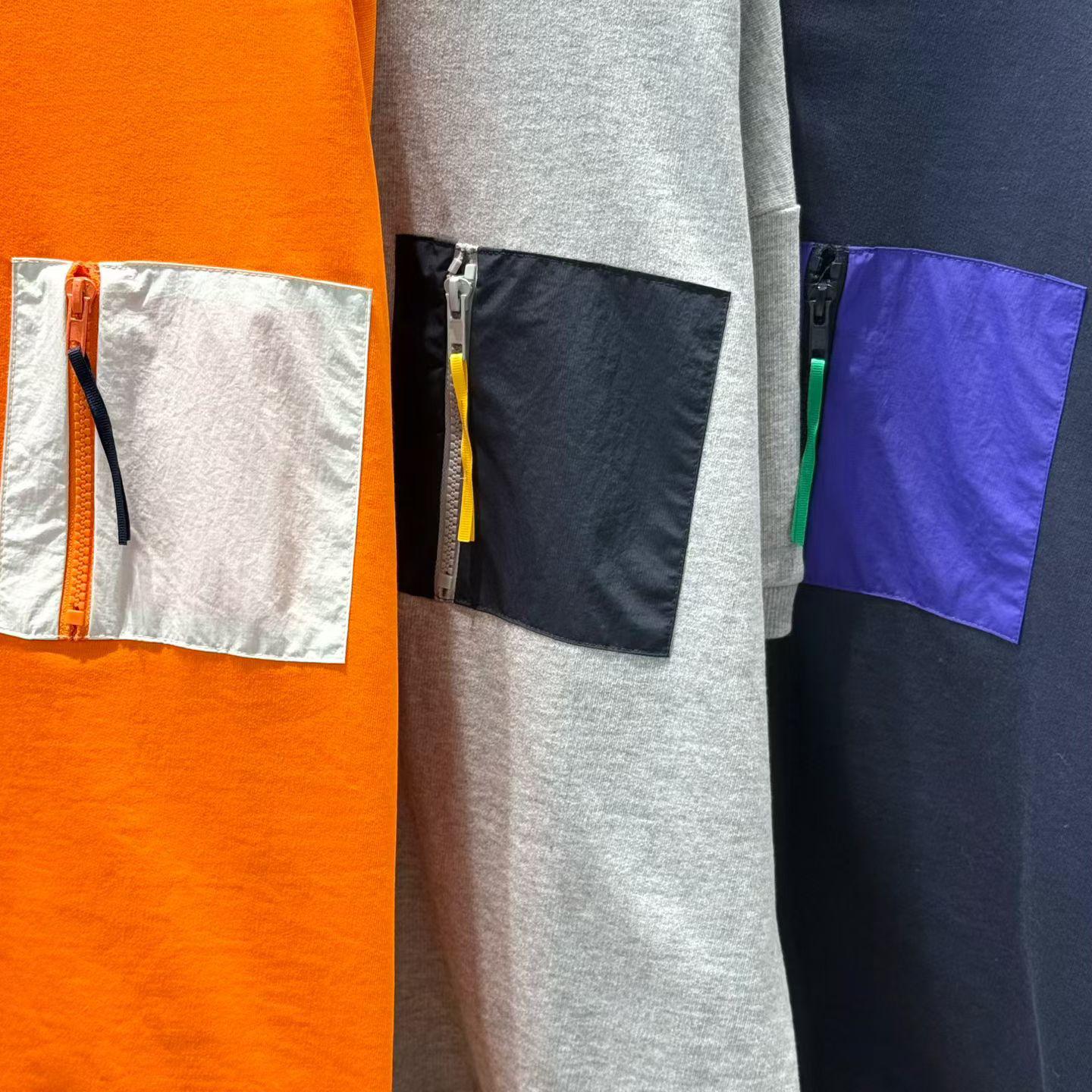 韓國直送Color Block Pocket Tee - HLY & CHOCCICO