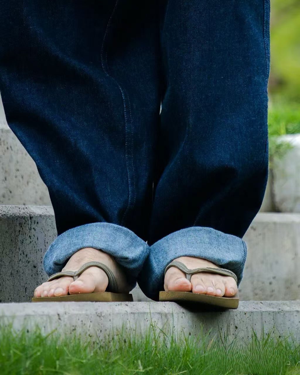 Denim Wide Tapered Field Pants HLY & CHOCCICO