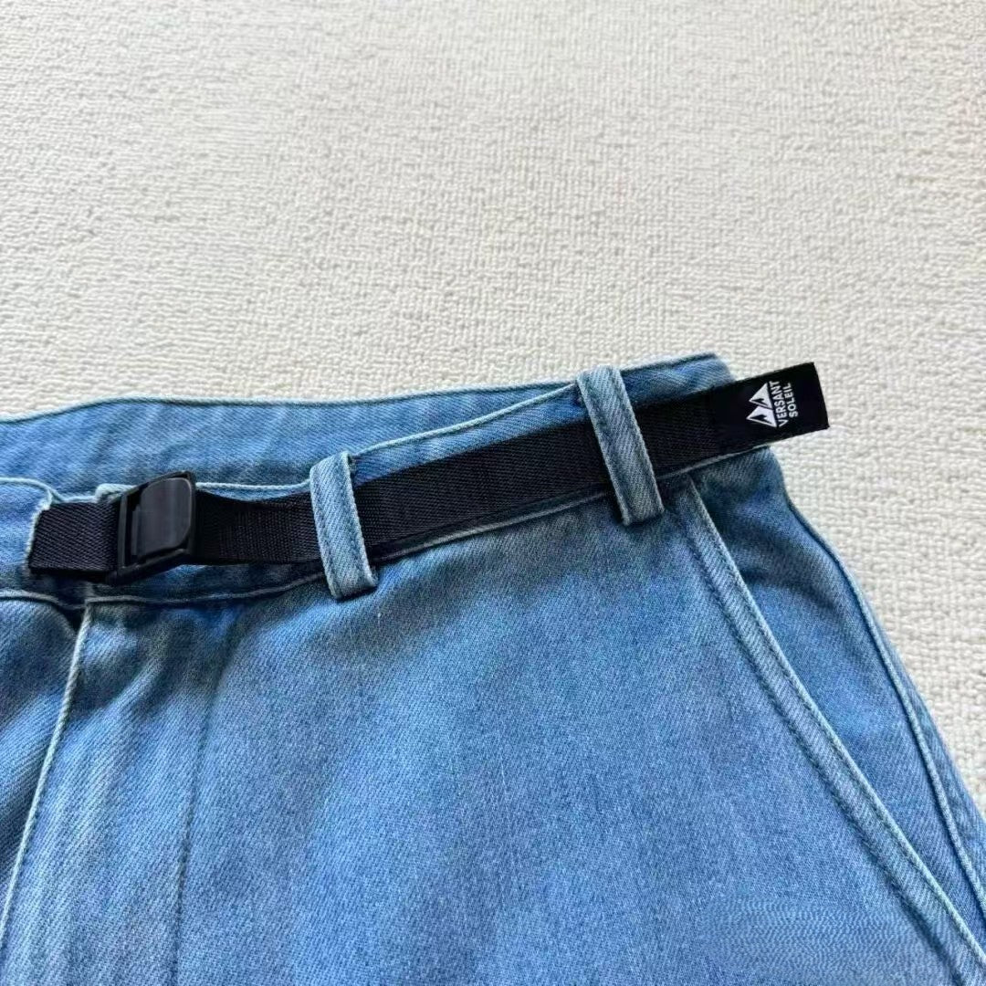 Denim Wide Tapered Field Pants HLY & CHOCCICO