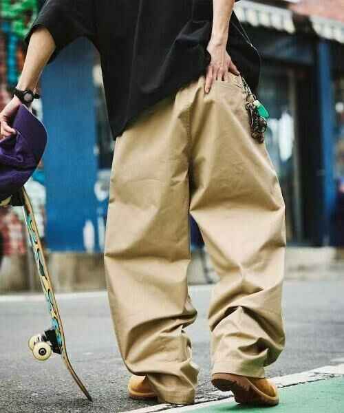 日本直送 Dickies × FREAK'S STORE Bespoke Wide Silhouette Barrel Leg Work Pants