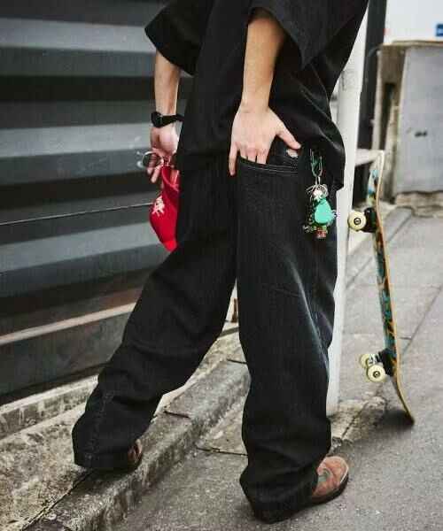 日本直送 Dickies × FREAK'S STORE Bespoke Wide Silhouette Barrel Leg Work Pants