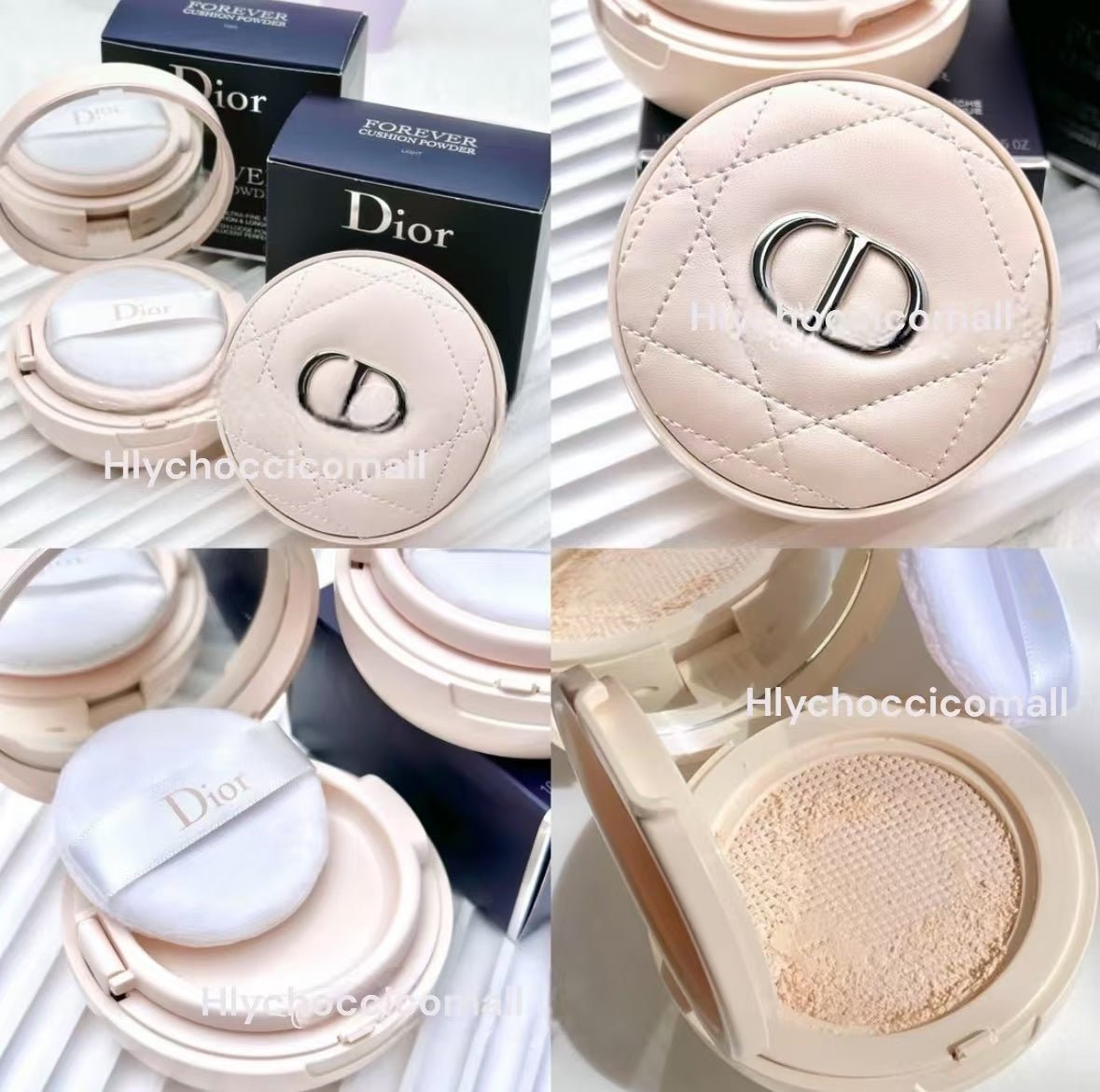 DIOR 恆久貼肌氣墊蜜粉10g - HLY & CHOCCICO